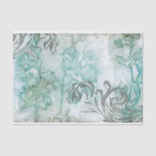 Papel De Seda Spray de flores no embellecido III