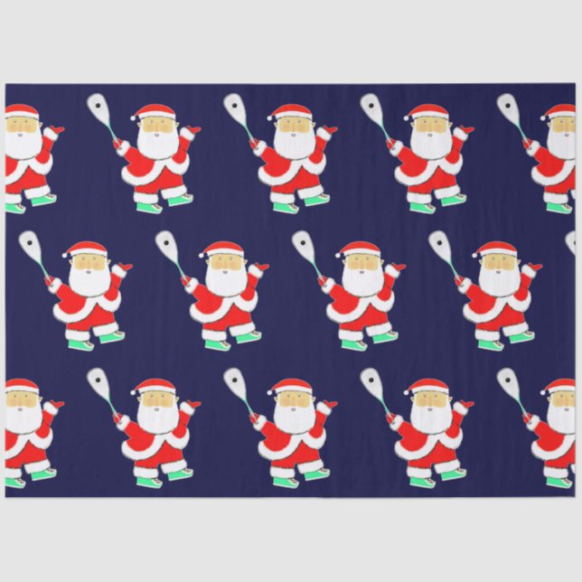 Papel De Seda Squash Player Holiday Gift (Anverso)