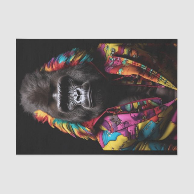 Papel De Seda Sr. Gorilla (Anverso)