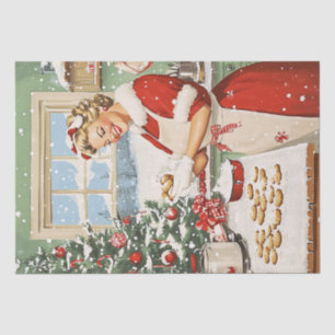 Papel De Seda Sra. Claus Holiday Baking Delight