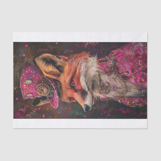 Papel De Seda Sra. Fox (Anverso)