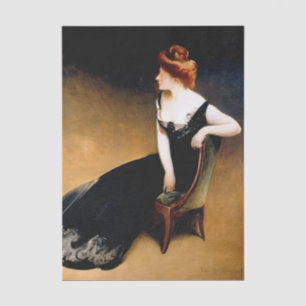 Papel De Seda Sra. V, Sra. Herman Duryea por John White Alexande