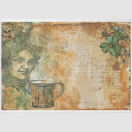 Papel De Seda St. Patrick Emerald Delight Coffee Ephemera