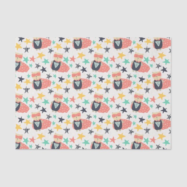 Papel De Seda Star Super Héroe (Anverso)