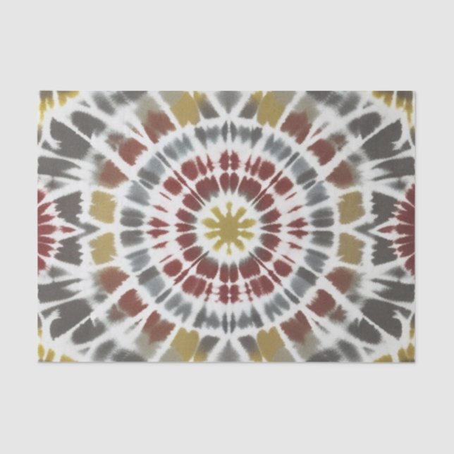 Papel De Seda Starburst Tie Dye (Anverso)