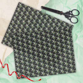 Papel De Seda Starfish negro y Navidades holly