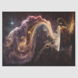 Papel De Seda Starlight Coffee, Taza de Joe humeante