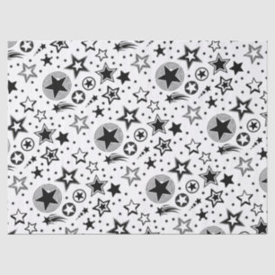 Papel De Seda Stars Tattoos negro + tus ideas