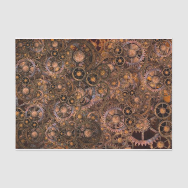 Papel De Seda Steampunk 16 (Anverso)