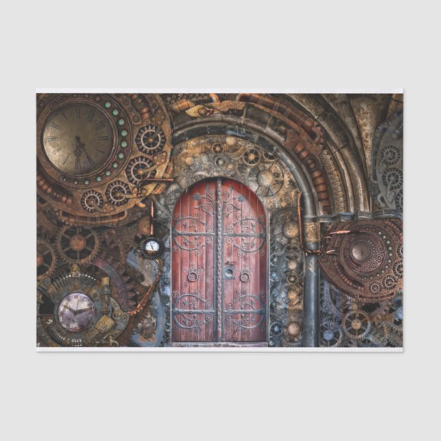 Papel De Seda Steampunk 17 (Anverso)