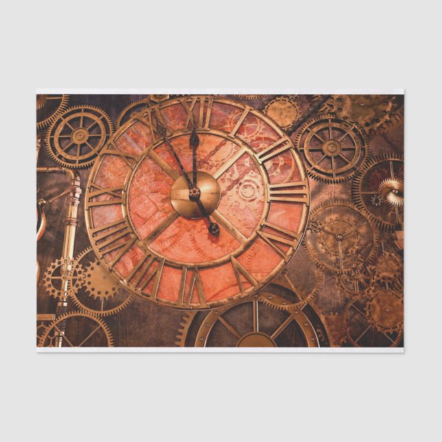 Papel De Seda Steampunk 21 (Anverso)