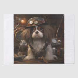 Papel De Seda Steampunk Dog