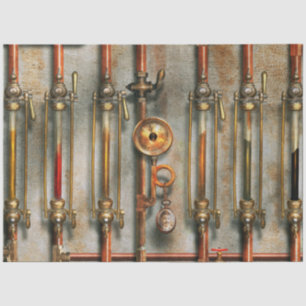 Papel De Seda Steampunk - El colector de lubricación