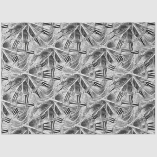 Papel De Seda Steampunk Fractal (Anverso)