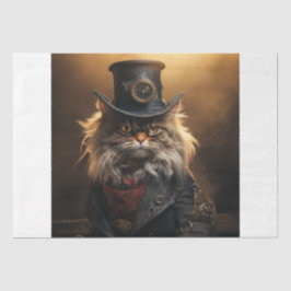 Papel De Seda Steampunk Grumpy Cat