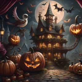 Papel De Seda Steampunk Halloween the Burrows 2