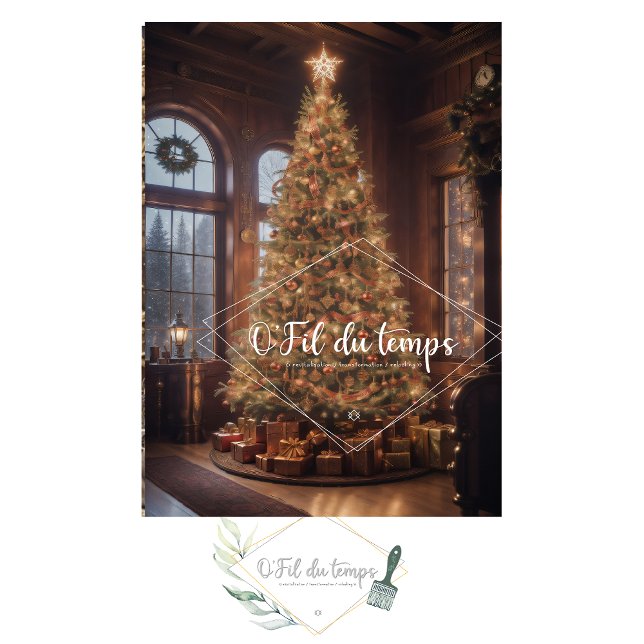 Papel De Seda Steampunk magnanimous Christmas tree family room (Subido por el creador)