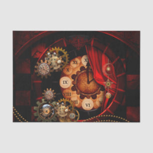 Papel De Seda Steampunk, mecanismo maravilloso