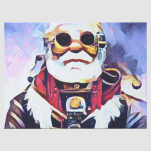 Papel De Seda Steampunk Santa- Meiya con estilo