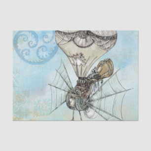 Papel De Seda Steampunk Vintage