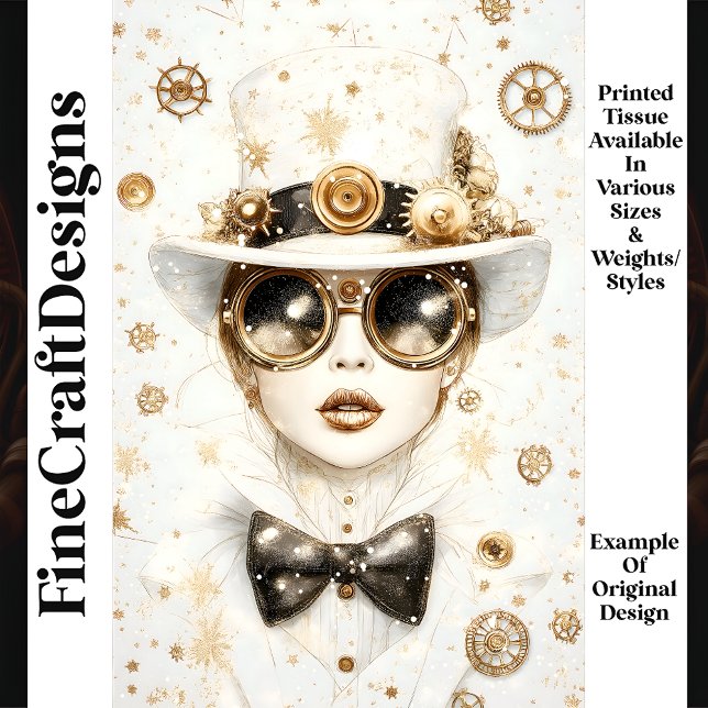 Papel De Seda Steampunk Winter Wonderland Mujeres Q5 Desacuerdo (Subido por el creador)