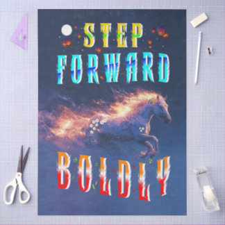 Papel De Seda Step Forward Boldly