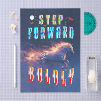 Papel De Seda Step Forward Boldly
