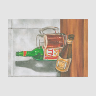 Papel De Seda Still Life with Beer de Jennifer Goldberger