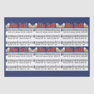 Papel De Seda ¡Sto Lat! Canción con tazas de cerveza