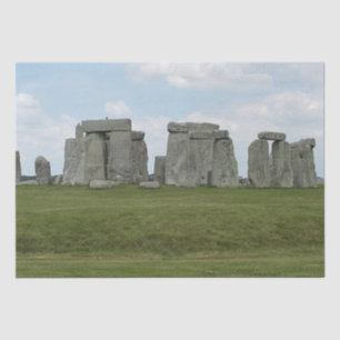 Papel De Seda Stonehenge Inglaterra en un día nublado.