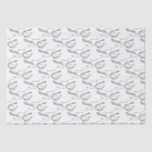 Papel De Seda Stork Wildflower Ribbon Baby Shower