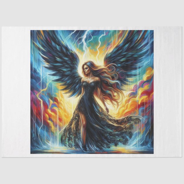 Papel De Seda Storm Angel (Anverso)