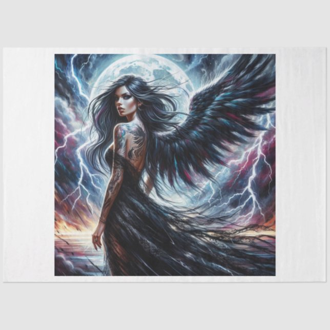 Papel De Seda Storm Angel (Anverso)