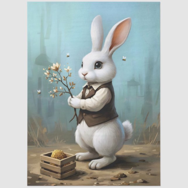 Papel De Seda Storybook Bunny (Anverso)