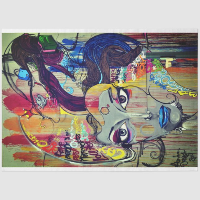 Papel De Seda Street art (Anverso)