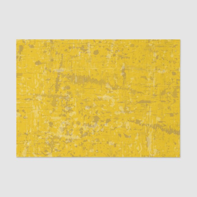 Papel De Seda Striking Yellow Abstract Painter Art Lover (Anverso)