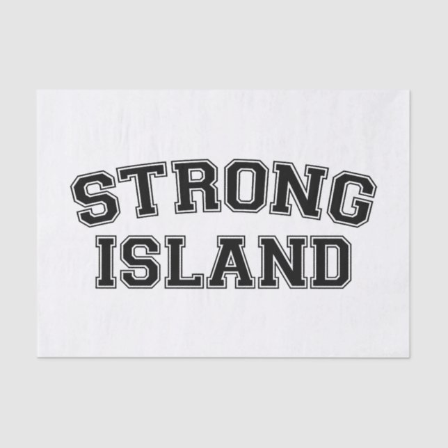 Papel De Seda Strong Island, NYC, EE.UU. (Anverso)