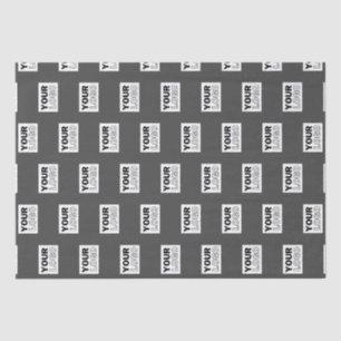 Papel De Seda Su imagen de diseño o logotipo empresarial en mosa