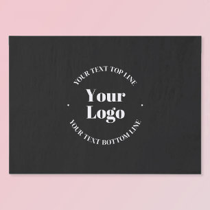 Papel De Seda Su logotipo comercial cargado u otro diseño