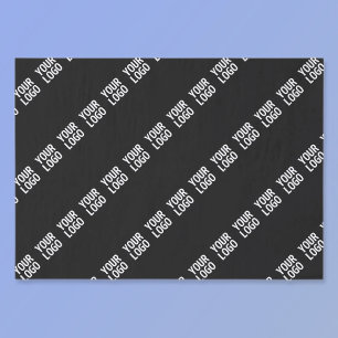 Papel De Seda Su logotipo, diseño o imagen en diagonal