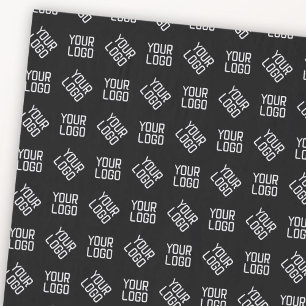 Papel De Seda Su Logotipo Logotipo Alternativo Único o Diseño