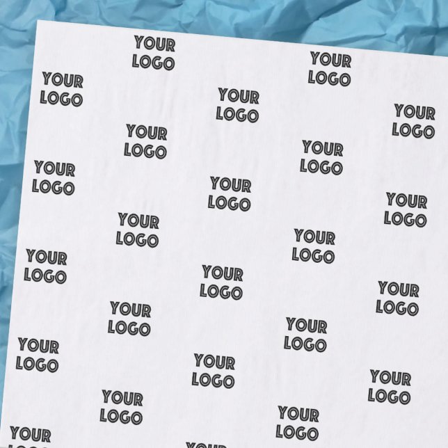 Papel De Seda Su logotipo logotipo logotipo de repetición simple (Subido por el creador)