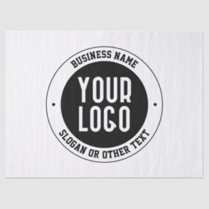 Papel De Seda Su logotipo o diseño profesional   Texto editable 