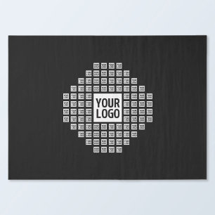 Papel De Seda Su logotipo o imagen   Patrón moderno único