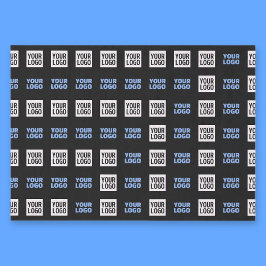 Papel De Seda Su logotipo o imagen subida | Patrón geométrico