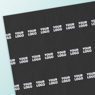 Papel De Seda Su logotipo patrón de franja horizontal en mosai