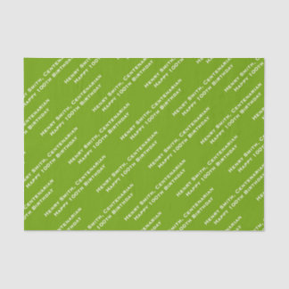 Papel De Seda Su patrón de texto en todo el área de impresión ve