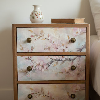 Papel De Seda Subdivisión de flores de cerezo rosa de color de a