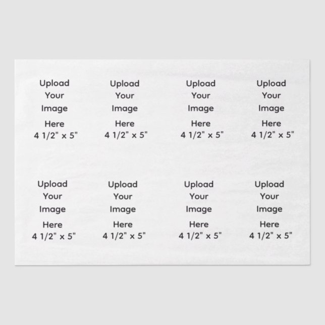 Papel De Seda Sube tu imagen para proyectos de decoupage (Anverso)