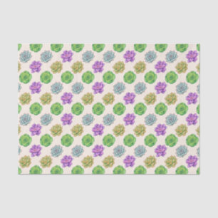 Papel De Seda Suculentas